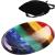 Yeesabella Thumb Worry Stone for Anxiety with Velvet Bag - 7 Chakra Healing Crystal Oval Pocket Palm Stone Gemstones for Reiki Balancing Meditation and Anxiety Relief