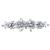 Austrian Crystal Hair Clips  Rhinestones Hairpins Barrettes  White Sparkly Hairgrip Hair Headwear Accessories for Women Girl TypeAA
