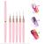 Nail Art Liner Brushes  Lerpadoo 5Pcs Painting Nail Art Brush Set Nail Dotting Drawing Tool for Long Lines  Thin Details  Fine Drawing Sizes 4/8/12/20/25mm