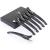 Hair clips hairdressing hair clips for styling and cutting compartment clamps hairdresser hair clips hairdresser with silicone band large hair clips for thick & thin hair - 6 packs 6 blacks