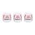 Aunt Lydia Fashion White Crochet - 3 Pack of 150y/137m - Cotton - Gauge 3 - Crochet White 3 Pack