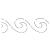 Quilting Creations Wave Border Quilt Stencil  3