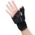 Curecare thumb bandage left and right reversible thumb rail for day and night support breathable thumb orthosis for arthritis tendonal inflammation (black)