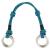 Weaver Leather Justin Dunn Bitless Bridle Nosepiece Blue/black