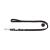 HUNTER Adjustable dog leash leather simple durable supple 2.0 x 200 cm black black 2.0 x 200 cm
