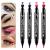 evpct 4 in 1 Stars Flowers Hearts Moon Face Stamps Eyeliner Makeup Set,Purple Blue Red Pink Star Heart Colored Liquid Winged Eyeliner Stamps Wingliner Star Shapes Eye Liner Wing Eyeliner Stamp Tool 2 4 Count (Pack of 1) Pu…