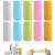 YUBIRD 10 PCS Elastic Sleeves for Leak Proofing Travel Silicone Leak Proof Sleeve Travel Covers Silicone Travel Sleeves for Toiletries Travel Toiletry Containers Accessories Gadgets for Women 10 Pack