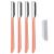 4 Pcs Eyebrow Razors Shaper Shavers Face Razors for Women and Men Facial Hair Removers Trimmer Shaving Grooming Dermaplanning Tool