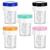 Sibba 5 Pcs Manually Contact Lens Washer Cleaner Contact Lens Case Portable Rotation Contact Lens Cleaning Container for Everyday Use