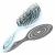 Chiara Ambra Bio Hairbrush Hairbrush without Ziepen Discrining Suitable for curls & long hair of women men & children scalp massage brush climate -neutral brush blue