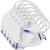 GlobalRoll Urinary Drainage Bag with Anti-Reflux Chamber Urine Bag with 2000 mL Volume 48" Drainage Tube Clips and Hanging Hook Professional Urinary Bag for Home and Hospitals Health Aids 5 Pack