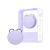 FOREO BEAR Mini Microcurrent Facial Device | Face Sculpting Tool | Instant Face Lift | Firm & Contour | Reduce Double Chin | Non-Invasive | Increases Absorption of Facial Skin Care Products | Lavander