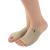 LAPLUIE 2Pcs Compression Arch Support Sleeves with Gel Pad Inside Metatarsal Compression Arch Support Brace Cushioned Gel Foot Sleeves for Women Men Flat Foot Pain Relief firmly (Beige)