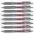 University of Alabama Crimson Tide Translucent 8 Pen Set 2502