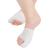 Gel Big Top Cap and Metatarsal Sleeves 2 Pack Big Toe Protector Bunion Cushions Metararsal Pads for Women and Men to Relieve Bunion Pain Prenvent Corn Callus Blistering Ingrown Toenails (White Large)