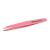 Tweezerman Exclusive Tea Rose Slant Tweezer - Hair Removal Tweezers, Stainless Steel Dusty Rose Tea