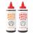 Bachan's - Two Pack Sauce Bundle, (1) Original Japanese Barbecue Sauce, (1) Hot and Spicy Japanese Barbecue Sauce, 17 Ounces Small Batch, Non GMO, No Preservatives, Vegan and BPA free