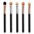 UorPoto Eyeshadow Applicators Sponge Double Sided Reusable 5Pcs Professional Blendable Organic Foam Tip Makeup Eye Shadow Applicator Brush Set Washable Hybrid 5Pcs