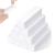 10 pieces white buffer grinding blocks nail file block polishing block buffer of the new generation with 4 haggling and polishing surfaces for manicure pedicure and nail modeling