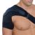 Shoulder Brace for Torn Rotator Cuff - 4 Sizes - Shoulder Pain Relief, Support and Compression - Sleeve Wrap for Shoulder Stability and Recovery - Fits Left and Right Arm, Men & Women (Black, Large/X-Large) Black Large/X-L