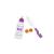 Lixit Nursing Bottle Kits for Puppies, Kittens, Guinea Pigs, Ferrets, Rabbits, Raccoons, Squirrels and Other Pets That Need Hand Feeding 2 Ounce Clear