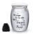 Small Urns for Ashes Mini Cremation Urn Memorial Keepsake Ashe Urn Stainless Steel Metal Funeral Urn for Pet or Human Ash No Longer By My Side But Forever In My Heart (Silver)
