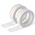 TSSART 1/4" Seam Diagonal Seam Tapes - 10Yard Each Roll Sewing Basting Tape for Stitching Straight Diagonal Seams Instruction Tool (2Pcak) 1/4"*2pack