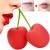 FERNIDA Lip Plumper Device Beauty Pump Quick Lip Plumper Enhancer Bigger Mouth Lip Plumping Device Cherry