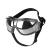 Dog Goggles Medium or Large Dog Sunglasses Anti-UV Waterproof Windproof Glasses Dog Eyewear for Long Snout Dogs (Silver)