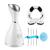 GETANYE Nano Ionic Face Steamer - 10X Penetration for Facial  Unclogs Pores  Moisturizing Spa Humidifier with Free Blackhead Remover Kit  Hair Band  Face Brush