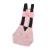 Zerodis Pet Chicken Diapers,Chicken Goose Duck Loose Tight Belt Diapers Poop Pocket Diapers Flamingo Pattern for Poultry Pet Using Cleaning(M) Medium