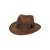 Nicky Bigs Novelties Mens Adventurer Explorer Fedora Hat, Brown, One Size