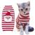 BOBIBI Cat Sweater Christmas Santa Claus Pet Cat Winter Knitwear Warm Clothes XS 1-Santa Claus