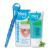 Tongue cleaner + medical tongue gel set - fights bacterial tongue coverings |Tongue scraper with tongue brush |Fighting bad breath |Tongue Scraper |Cleans and cares for the tongue