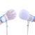 2Pcs  Elderly Restraint Gloves-Alzheimer's Products Anti-Scratch Anti-Extubation Restraint Gloves Finger Separation Design  Thick Sponge Filling  Good Helper for Patients and Caregivers