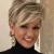 Creamily Short Blonde Wigs for Women Pixie Cut Wigs with Bangs Natural Straight Layered Synthetic Hair Short Wig for Women Daily Cosplay Party Wig Blonde Mixed Brown Brown Mix Blonde #613/27B
