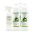 BACTODES - Animal odor neutralizer 3L concentrate with spray mixed bottle - strong enzyme cleaner caturin dogurine & animal smells - effective odor remover with organic microbe effect 3 l (1 Pack)
