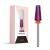MelodySusie Professional 5 in 1 Nail Drill Bits, 3/32'' Carbide Tungsten Multi-function Bits, Suitable for Manicure Pedicure Cuticle Gel Polishing, Technicians Bits, Purple, Series Bit-M, Fine Fine-F Purple-Cross Cut