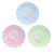 Shower Caps 3 Pcs Waterproof Bath Caps Plastic Reusable Shower Caps Elastic Band Bath Hair Hat for Women Ladies Spa Salon