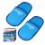 NEWGO Foot Ice Pack Slippers for Swollen and Painful Feet, 2 Pack Ice Therapy Gel Ice Slippers for Neuropathy, Chemotherapy, and Diabetes Foot Pain Relief - Blue