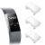 [3 Pack] Fintie Case Compatible with Fitbit Charge 2, Full-Around Screen Protector TPU Case Cover Bumper Shell Compatible with Fitbit Charge 2, Clear x 3 Clear+Clear+Clear