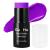 Go Ho Cream-Blendable Purple Face Paint Stick (1.06 Oz) Purple Full Body Paint Makeup Stick for Adults Children Halloween Cosplay SFX Makeup Waterproof
