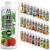 C.P.Sports beverage syrup for mineral drink I syrup sugar-free for vital drink cactus fig with vitamins i beverage concentrate for mixing with water for sports drink I 1 liter + pump dispenser cactus fig (1 Pack)