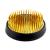 SVY Japanese Kenzan Ikebana Flower Arranger  Diameter 3  Inches  Kenzan Flower Frog with Needle Calibrator and Cleaning Brush - Round 3.2