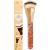 Blending Liquid Makeup Foundation Brush - Face Brush Contour Kabuki Brush Highlighter Brush - Perfect For Mineral Cream Powder Bronzer Blush Highlighter - Pro Quality Synthetic Bristles Gold (Heart)