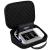 BOVKE Hard Carrying Case for OMRON Platinum BP5450 OMRON Gold BP5350 OMRON 7 Series BP7350 OMRON 10 Series BP7450 Wireless Blood Pressure Monitor Extra Room fits Premium Upper Arm Cuff Black Black+black