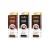 3 Count X DELIA HENNA / COLOR CREAM EYEBROW PROFESSIONAL TINT KIT SET - Black Brown and Dark Brown