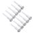 Lxnoap Fitness Exercise Sport Yoga Ball Inflatable Bed Pool Air Stopper Plug Pin white