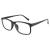 GQUEEN Fake Clear Glasses Non Prescription Glasses Eyeglasses Rectangular Frame, 201512 Classic-1p Matte Black Fake Glasses