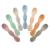PandaEar 7 Pcs Silicone Baby Spoons Baby Led Weaning Spoons First Stage Self Feeding Spoon for Toddler Infant